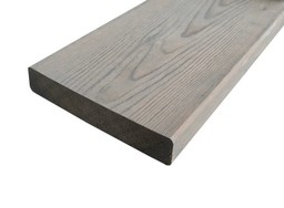 TERASSILAUTA SILEÄ 28X145mm SHP KESTOPUU HARMAA TERASSILAUTA SILEÄ 28X145mm SHP KESTOPUU HARMAA